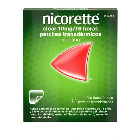 Nicorette® Clear 10mg/16 hours 14 Transdermal Patches