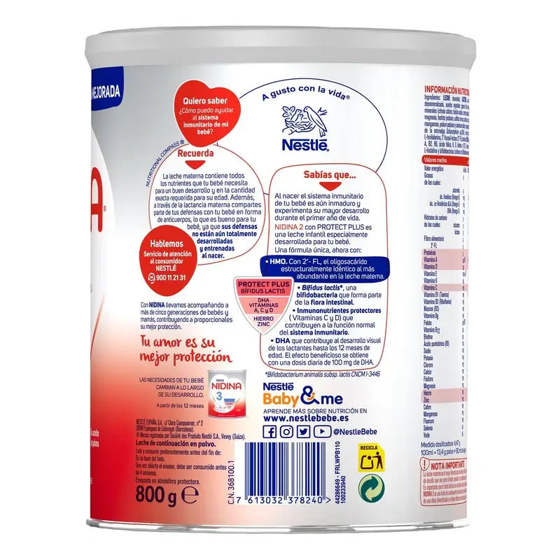 Nestlé Nidina 2, 800g