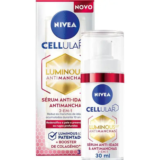 Nivea Cellular Luminous 630 2 In 1 Anti-Blemish & Anti-Ageing Face Serum, 30 ml