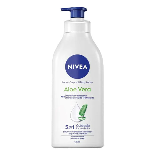 Lait corporel Nivea Aloe Vera, 625ml