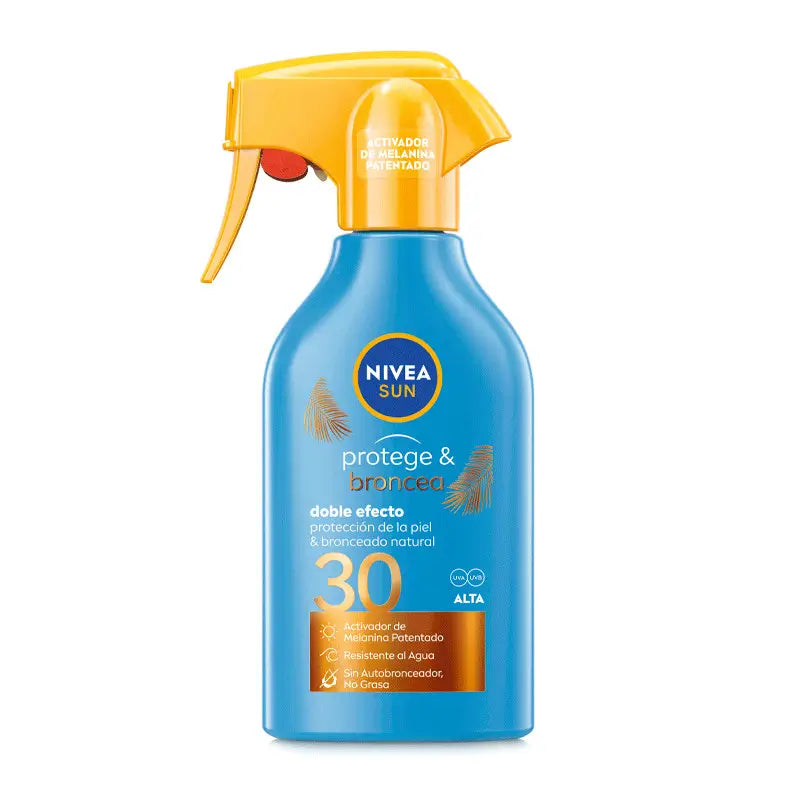 NIVEA Sun Protect & Tan Sun Protection Spray SPF30, 270 ml