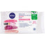 NIVEA Lingettes démaquillantes biodégradables - Douces (peau sèche/sensible)