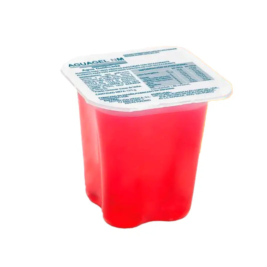 Aguagel arôme fraise, 125g x 24 verres, Cantabria Labs Medical Nutrition