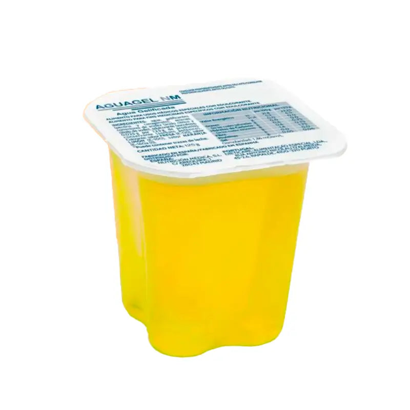 Aguagel arôme citron, 125g x 24 verres, Cantabria Labs Medical Nutrition