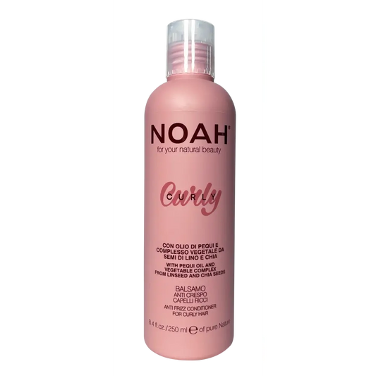 Noah Curly Après-shampooing anti-frisottis pour cheveux bouclés, 250 ml