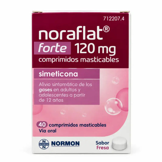 Noraflat Forte 120 mg 40 Comprimés