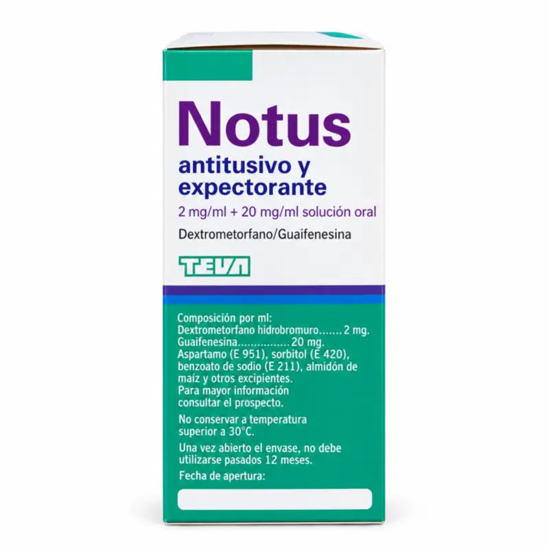 Notus Antitussif et Expectorant, 200 ml