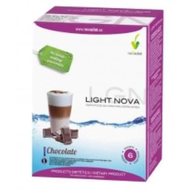 Novadiet Light Nova Chocolate Milkshake 6 Sbrs.
