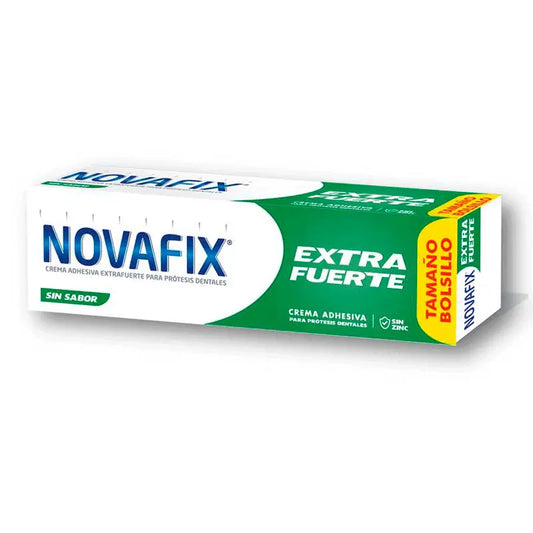 Novafix Extra Strong Flavourless Denture Adhesive Cream 20 g
