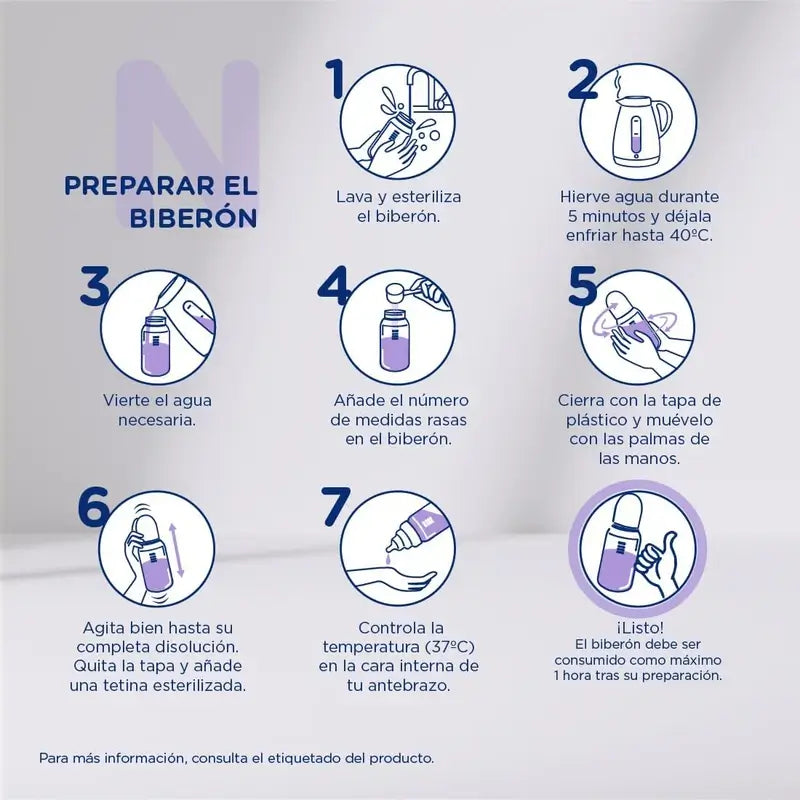 Novalac Ae Lait infantile 0-36 mois, anti-constipation, 800 g