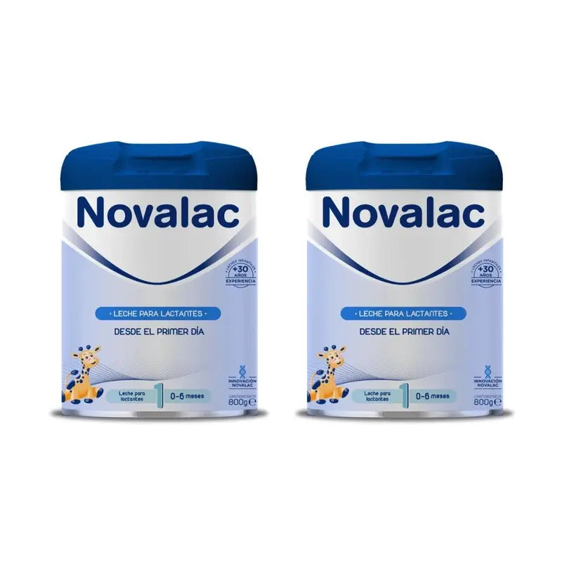 Novalac 1 Lait de démarrage, paquet de 2 x 800 g