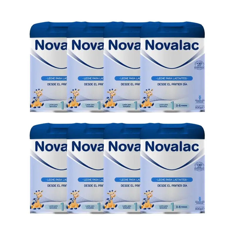 Novalac 1 Lait de démarrage, paquet de 8 x 800 g