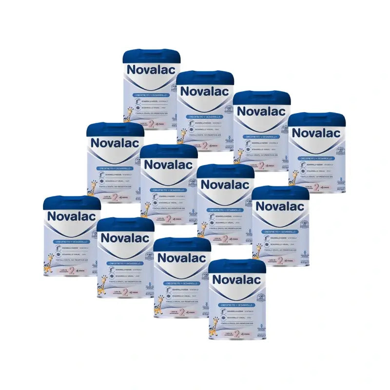 Novalac 2 lait maternisé, paquet de 12 x 800 g