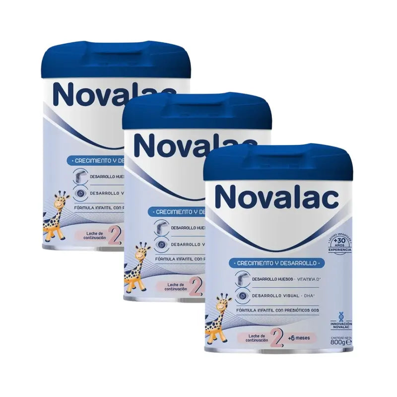 Novalac 2 lait maternisé, 3X800 Gr Pack