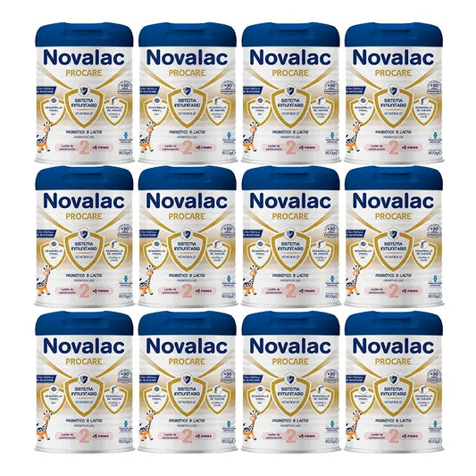 Novalac Procare 2 Lait de Continuation, 12X800 Gr