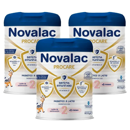 Novalac Procare 2 Lait de Continuation, 3X800 Gr