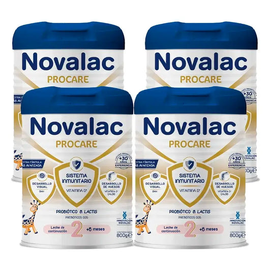 Novalac Procare 2 Lait de Continuation, 4X800 Gr