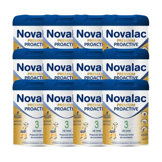 Novalac Premium Proactive 3 Lait de croissance, 12X800 Gr