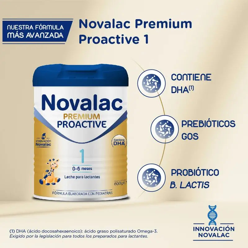 Novalac Procare 1 Lait de démarrage, 800 g