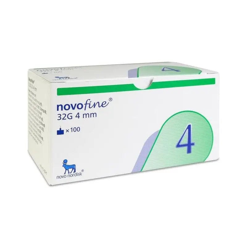 Novofine Aiguille à Insuline Novofine 32G 4Mm , 100 unités