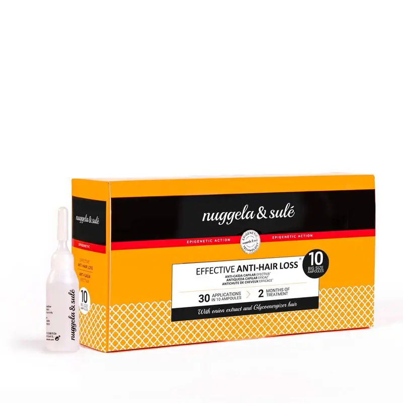 Nuggela & Sulé Premium Effective Anti-Hair Loss Treatment 10 Ampoules x 10 ml