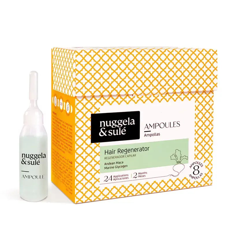 Ampoules régénératrices de Nuggela & Sulé, 8 x 10 ml