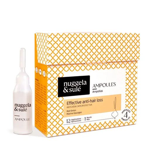 Nuggela & Sulé Ampoules anti-chute Pack 4 Ampoules 10 Ml