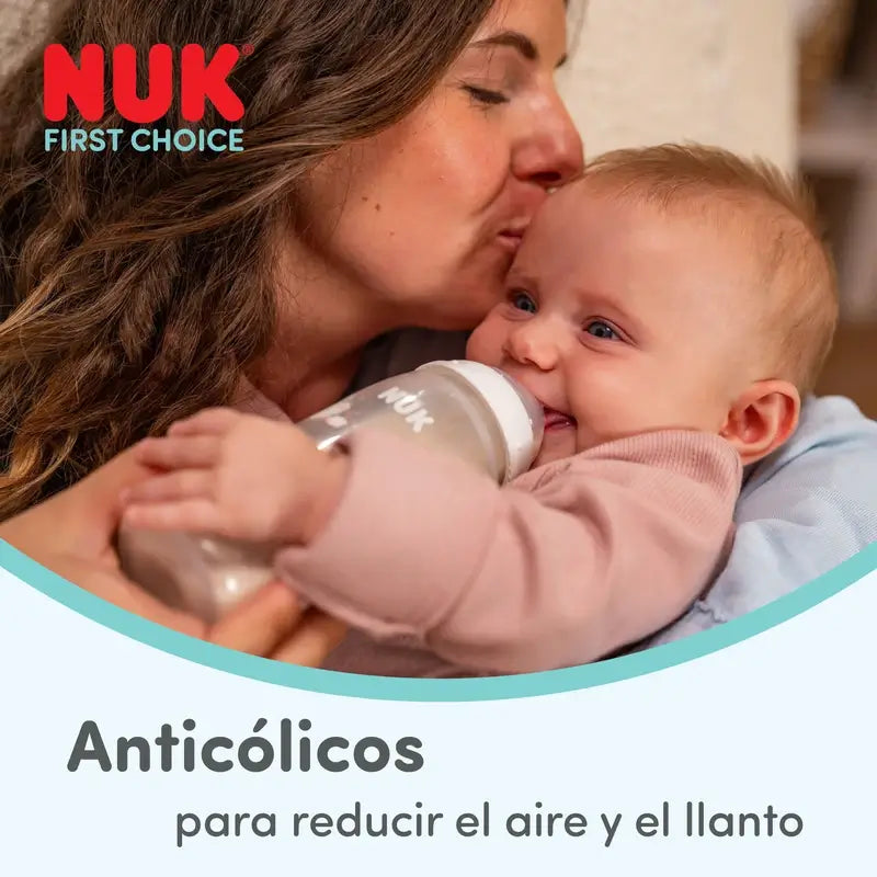 Biberon NUK First Choice+ 300 ml, tétine M, 3 mois et plus, Koala