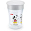 NUK Magic Cup Mickey Mouse - Tasse d'apprentissage 230 ml 8 mois et plus - Gris