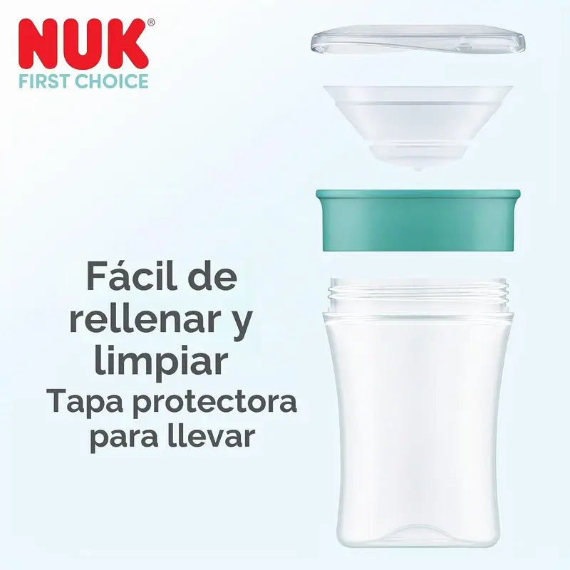 NUK Magic Cup Mickey Mouse - Tasse d'apprentissage 230 ml 8 mois et plus - Gris
