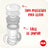 NUK Mini Magic Cup Night - Tasse d'apprentissage 160 ml 6 mois et plus - Bleu