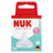 Tétine NUK Perfect Match en silicone avec régulation du débit, X 6 mois et plus, lot de 2