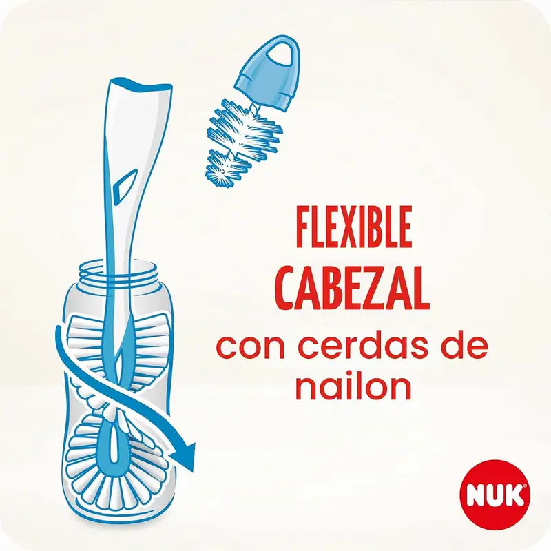 NUK Éponges en fibres végétales, lot de 2