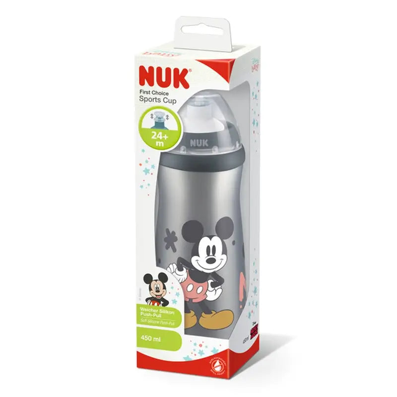Nuk Sports Cup Mickey Mouse 24M+ Silicone , 450 ml