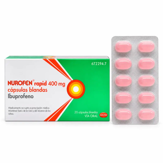 Nurofen Rapid 400 mg, 20 capsules molles