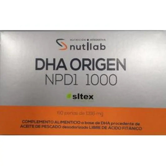 Nutilab Dha Origen Npd1 1000 Blister 60Pearls.
