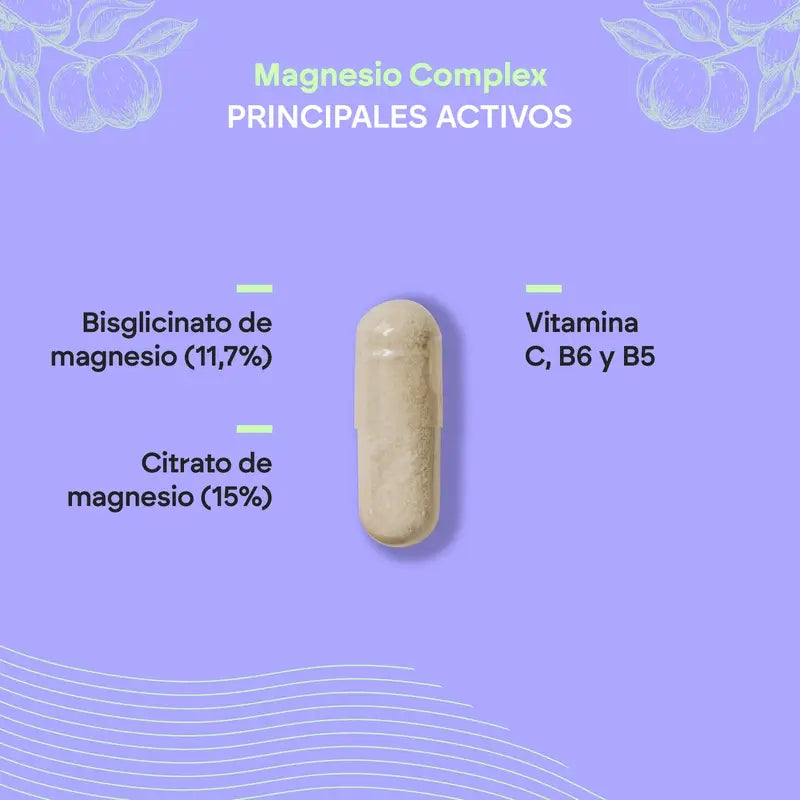 Nutralie Complexe de Magnésium avec Bisglycinate et Citrate , 120 gélules