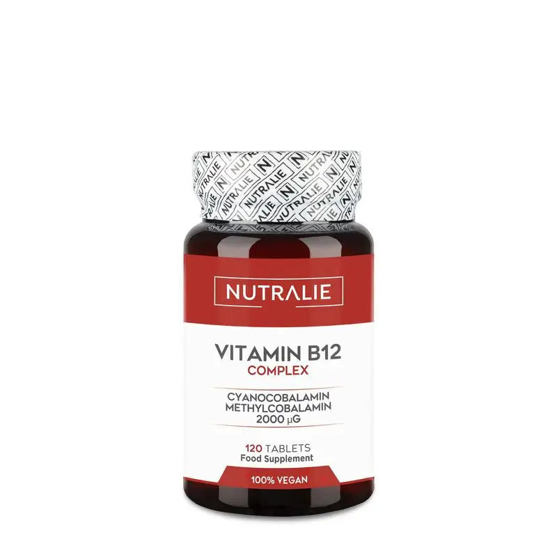 Nutralie Vitamine B12 Complex 2000 Mcg Fatigue , 120 comprimés