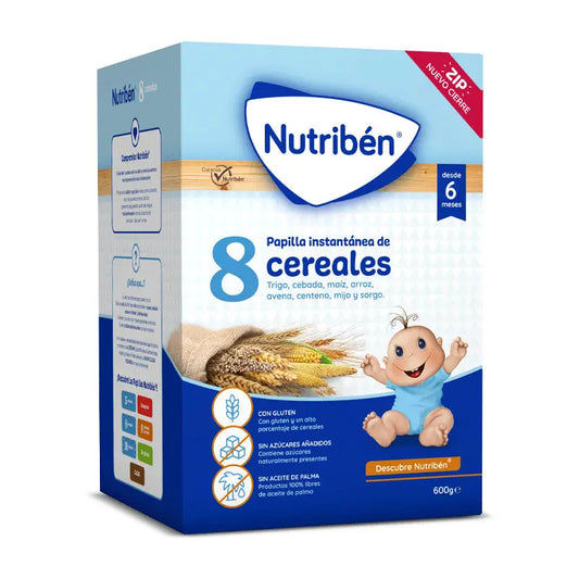 Nutriben Papilla 8 Cereals 600 g