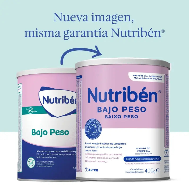 Lait allégé Nutribén, 400 g