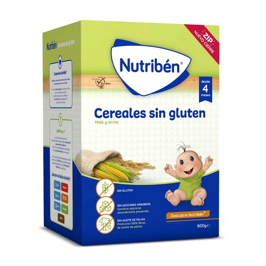 Nutriben Gluten-Free Cereals Papilla Cereal 600 g