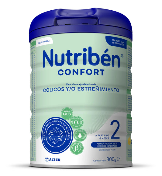 Nutribén Confort 2 Lait de Continuation, 800 g