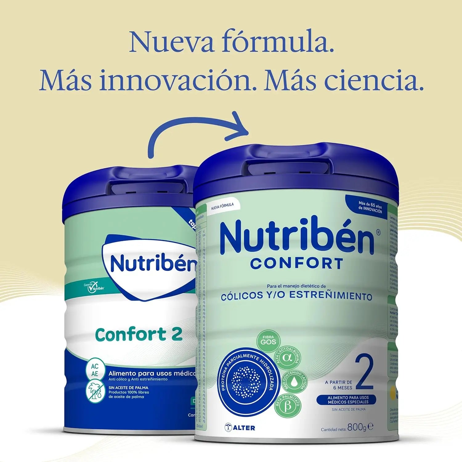 Nutribén Confort 2 Lait de Continuation, 800 g