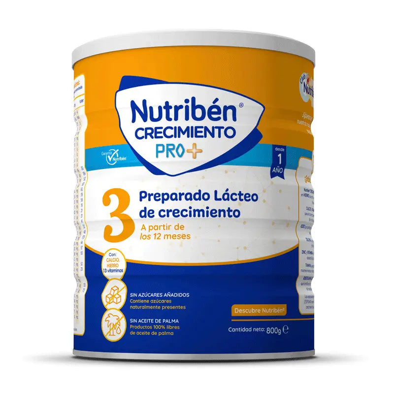 Nutriben Pro+ Growth Milk Pro+ 3, 800 grams