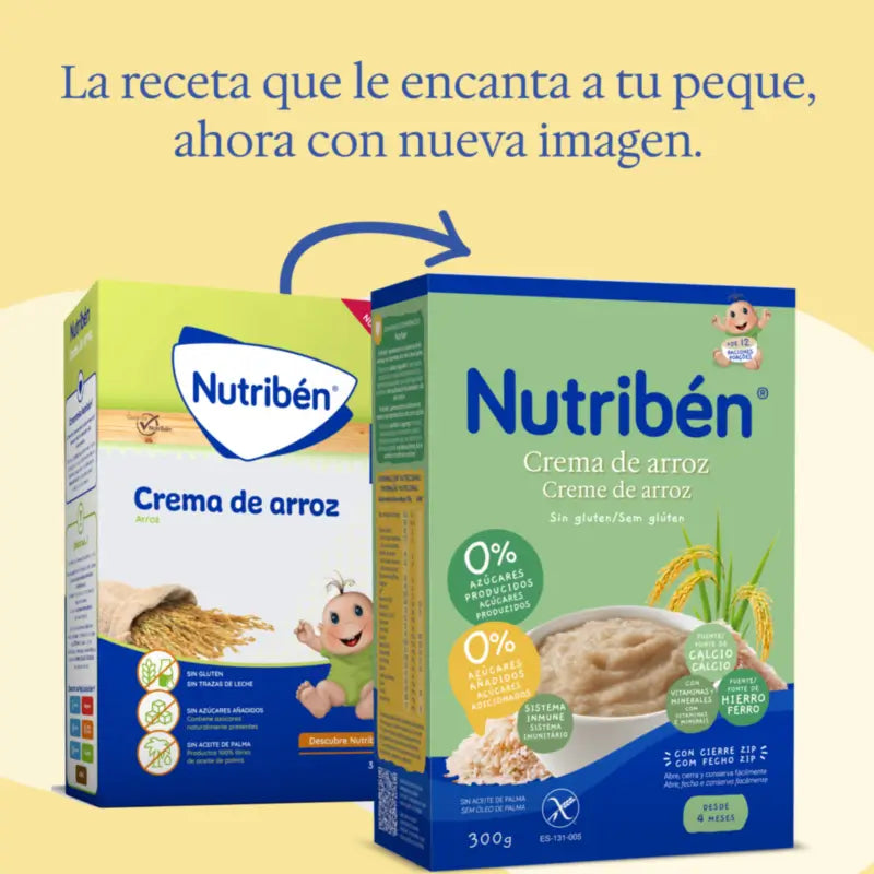 Nutriben Papille Crème de riz 300 g