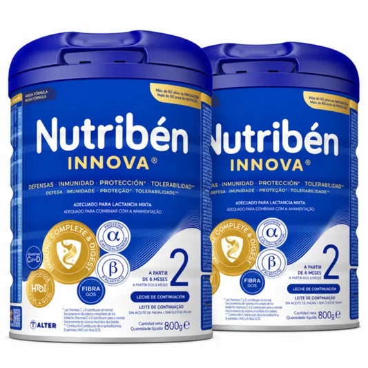 Nutribén Innova 2 lait de continuation, 2 X 800 g