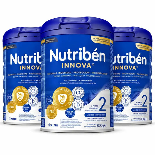 Nutribén Innova 2 Milk Continuation, 3 X 800 g