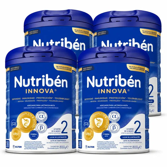 Nutribén Innova 2 Milk Continuation, 4 X 800 g