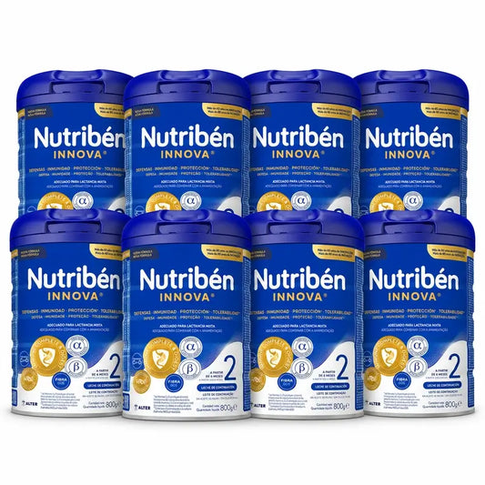 Nutribén Innova 2 Milk Continuation, 8 X 800 g