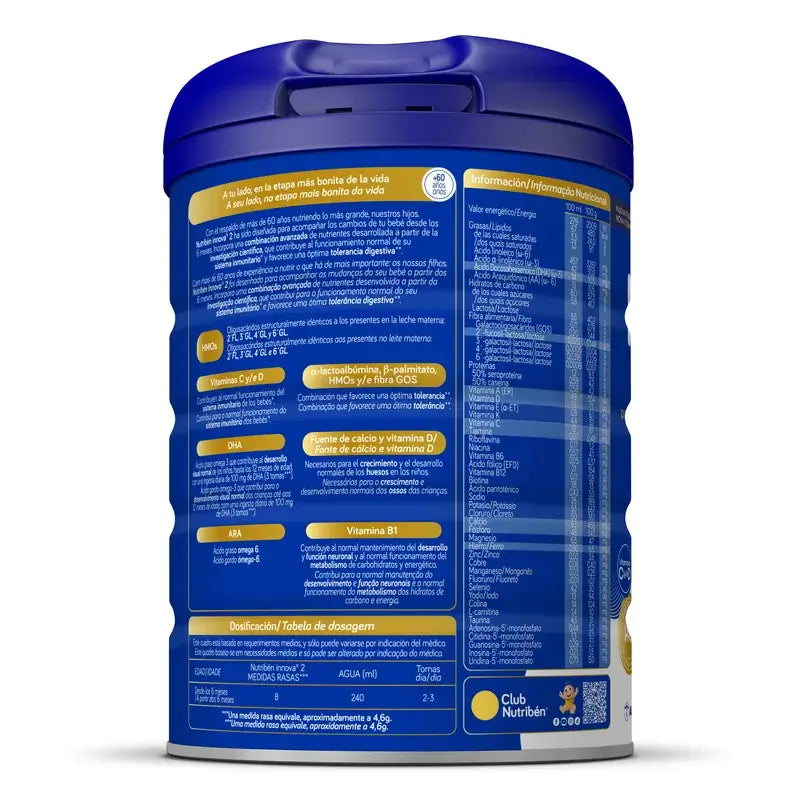 Nutribén Innova 2 Milk Continuation, 800 g